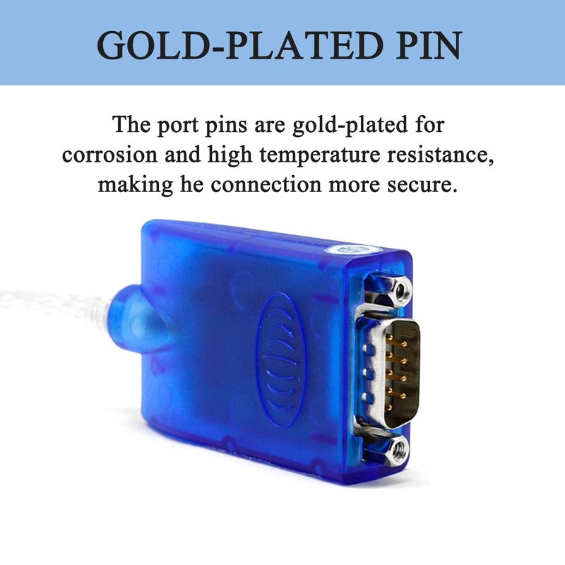 UOTEK محول تسلسلي UOTEK UTEK UT-890A بطول 5 أقدام ومنفذ USB واحد إلى RS-485/422 مع حماية من ESD - Image 4